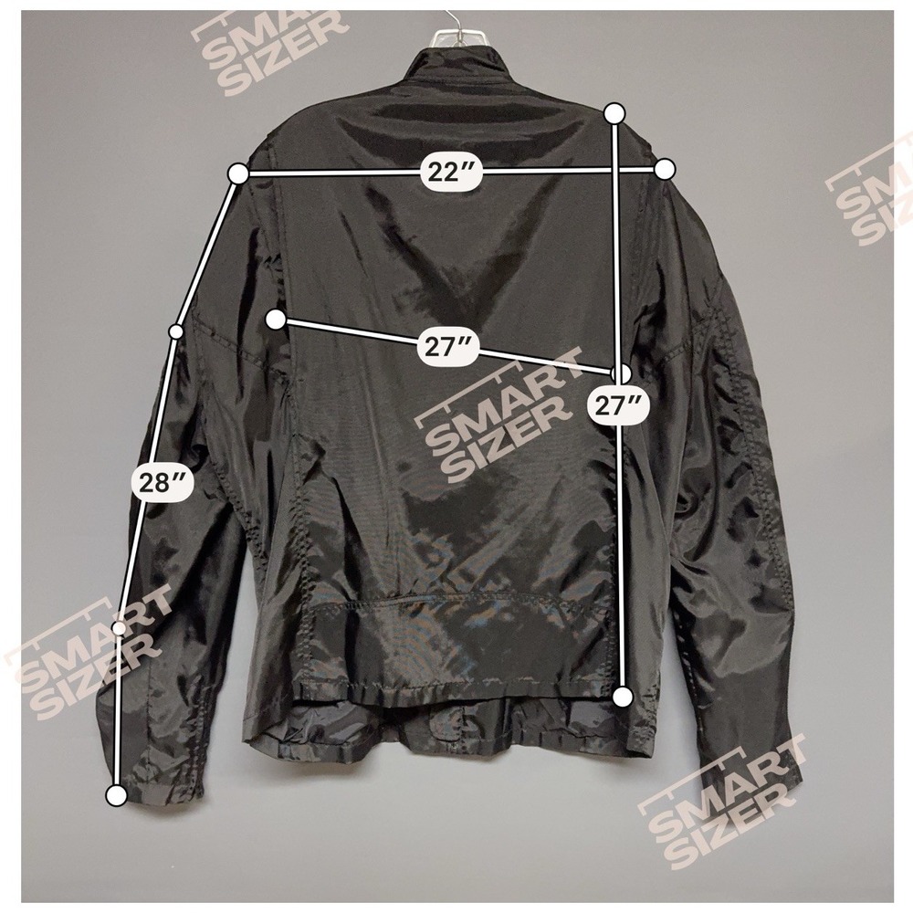 Schott NYC Nylon Cafe Race Jacket - Men's 3XL - Rain Windbreaker - Picture 8 of 12